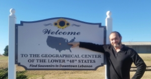 We stumbled upon the Center of the US!